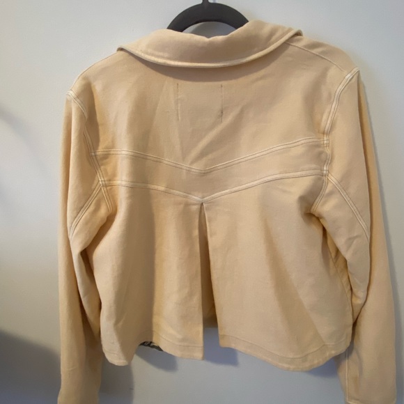 Peach denim anthropologie jacket - Picture 3 of 5